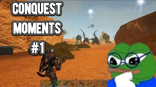 Conquest Moments #1 | Official PvP | ARK Survival Evolved Gameplay