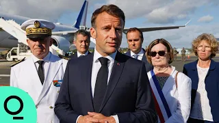 France’s Macron Arrives in New Caledonia, Urges 'Return to Peace'