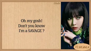 aespa Savage Easy Lyrics