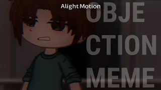 OBJECTION MEME // FNaF The Silver Eyes // Wolfii