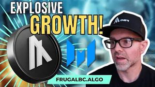 Algorand's transaction growth EXPLODES! | Algorand news