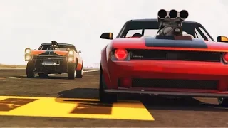 GTA 5 HELLFIRE VS PEYOTE  EPIC DRAG RACE |