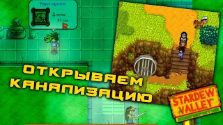 #56. Открываем канализацию. Как пожениться в мультиплеере Stardew Valley Кооператив  Прохождение