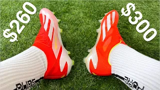 Are these $300 Adidas football boots worth it? - X Crazyfast+ VS Crazyfast Elite