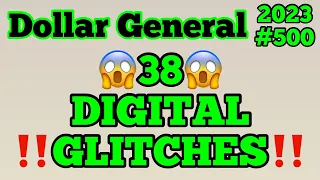 2023#500🔥Dollar General Couponing😱38 DIGITAL GLITCHES‼️Must Watch👀👀