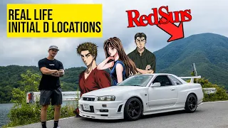 Visiting ICONIC Real Life Initial D Locations in Japan With Our JDM Cars!