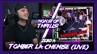 First Time Reaction Tomber La Chemise (Live) Zebda (CRAZY GOOD!) | Dereck Reacts