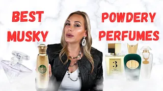 Musky Powdery Fragrances -Iris, Violet, Musk