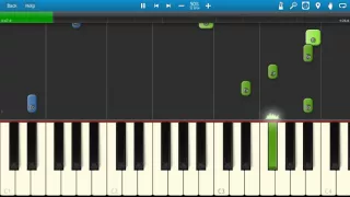 T-Wayne - Nasty Freestyle - Piano Tutorial - How to play Nasty Freestyle - Synthesia