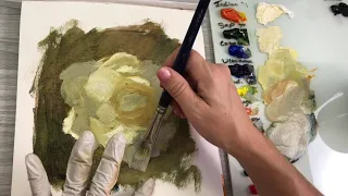 How to Paint Peony Brushstrokes with Krista Eaton