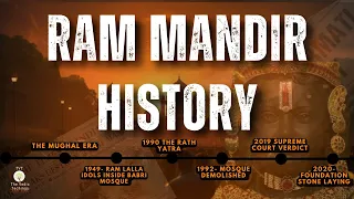 Ayodhya Ram Mandir History From Mughal Era to Babri Demolition to Inauguration of Ram Mandir in 2024