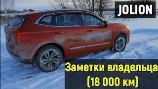 Haval Jolion, работа электронных систем, гарантия, расход. Наблюдения владельца за Хавейл Джолион.