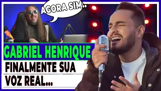 GABRIEL HENRIQUE, SEM EDIÇÕES NA VOZ (Análise Vocal)