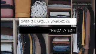 Making My Spring Capsule Wardrobe | THE DAILY EDIT | The Anna Edit