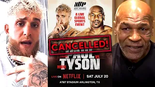 BREAKING! Mike Tyson vs. Jake Paul is OFF! Fight Is 'Postponed' Following Medical Scare | MMA NEWS