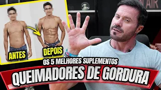 OS 5 MELHORES SUPLEMENTOS PARA QUEIMAR GORDURA