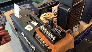 Quilter Superblock US 25 Watt Pedal Based Guitar Amplifier Demonstration