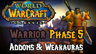 WOW Classic - Warrior addons & weakauras phase 5 - My personal UI