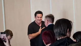 Arrivée de L'acteur Dean Cain alias "SUPERMAN" à la Convention METZTORII 2023 à Metz, Lorraine ...