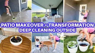 EXTREME DEEP CLEAN WITH ME + PATIO MAKEOVER  | HOURS OF SPEED CLEANING MOTIVATION | JAMIE'S JOURNEY