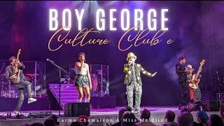 BOY GEORGE & Culture Club 2023 in Concert 🎙️ Karma Chamaleon - Miss Me Blind 🎤 Boy George today