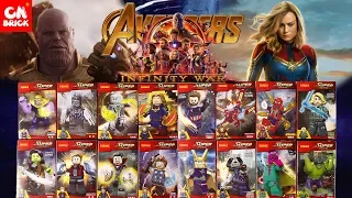 Unoffical LEGO AVENGERS INFINITY WAR DECOOL 0297 0312 Unofficial LEGO lego videos