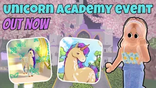 *UNICORN ACADEMY EVENT* - Getting A Unicorn & Checking Out the Update 🦄| Wild Horse Islands