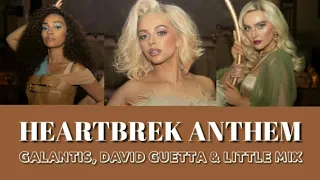 Galantis, David Guetta & Little Mix - Heartbreak Anthem (Colour Coded Lyrics)