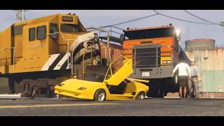 GTA V - Train Accidents