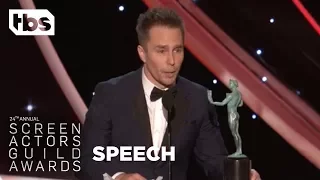 Sam Rockwell: Acceptance Speech | 24th Annual SAG Awards | TBS