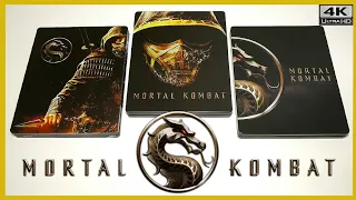 MORTAL KOMBAT (2021) - LIMITED 4K+BLU-RAY STEELBOOKS UNBOXING