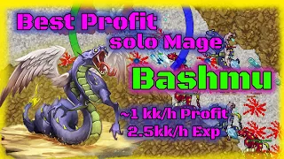 Best Profit for Solo mage - Bashmu 1kk//h profit - Tibia 2021