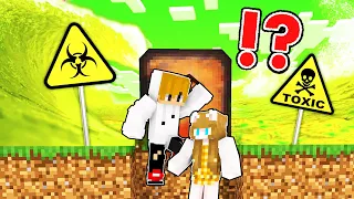 TOXIN TSUNAMI vs DOOMSDAY BUNKER in Minecraft! (Tagalog)