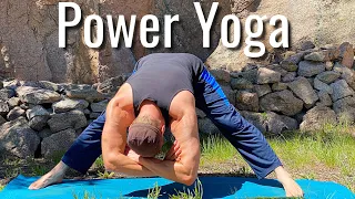 Full Body Power Yoga Workout (Yoga for Athletes) Sean Vigue Fitness