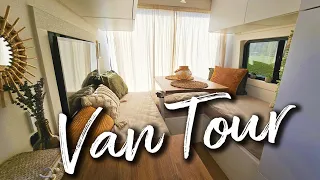 VAN TOUR 🌵| Mini APARTAMENTO dentro de una FURGONETA 🚐 | Una CAMPER DIFERENTE al resto | Español