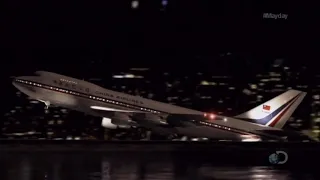 China Airlines flight 611 - Crash Animation