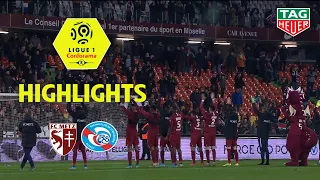 FC Metz - RC Strasbourg Alsace ( 1-0 ) - Highlights - (FCM - RCSA) / 2019-20