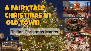 Christmas market of Old Town🎄 #estonia #tallinn #christmas #market #fairytales #tradition #oldtown