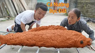 Bà Tân Vlog - Lần Đầu Làm Cá Trắm Đen 10Kg Nướng Bọc Đất Và Cái Kết