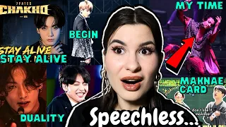 Discovering Jungkook from BTS ~PART 2 (Begin, My Time, Stay Alive, Duality, Maknae Card) | REACTION