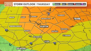 Austin-area weather: Live radar, updates | Large hail, damaging winds possible tonight