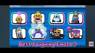 All Laughing emotes in Clash Royale