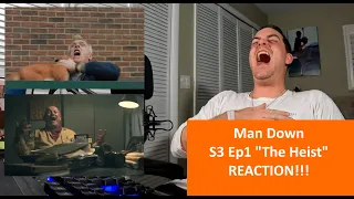 Americans React | MAN DOWN | The Heist Season 3 Episode 1 | REACTION