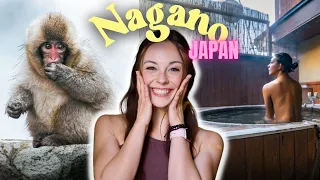 Japan Travel Vlog | ❄️Winter getaway to Nagano | Exploring the Snow Monkey Park, Onsen Village