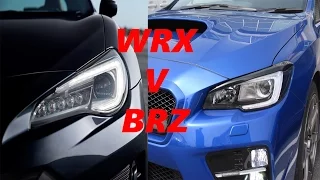 Subaru WRX Versus BRZ Which one is better?