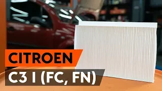 Как заменить салонный фильтр на CITROEN C3 1 (FC, FN) [ВИДЕОУРОК AUTODOC]