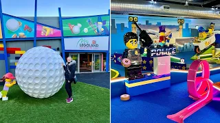 LEGOLAND Adventure Golf Vlog - NEW Indoor Golf At LEGOLAND Windsor!