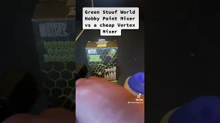 Green Stuff World Hobby Paint Mixer vs Vortex Mixer