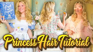 Heatless Princess/ Cottagecore Curly Hair Tutorial ~ How To Look Like A fantasy Novel heroine