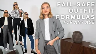 OUTFIT FORMULAS FOR ANY AGE GROUP | CLASSIC, EASY LOOKS THAT ANYONE CAN WEAR